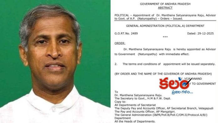 Manthena Satyanarayana Raju