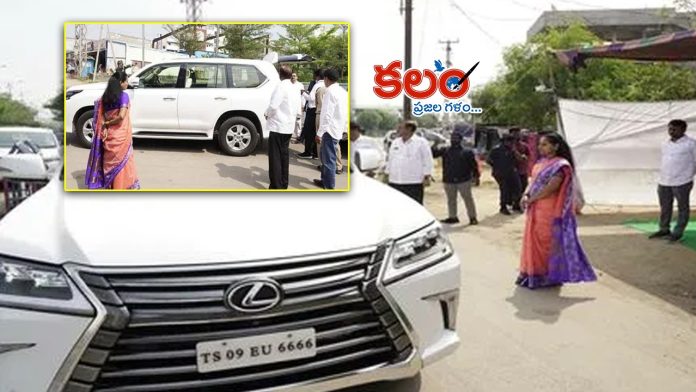 Kalvakuntla Kavitha Vehicle