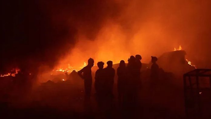 Monda Market Fire Accident