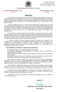 IAS Officers Association