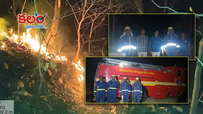 Koudipalli forest fire