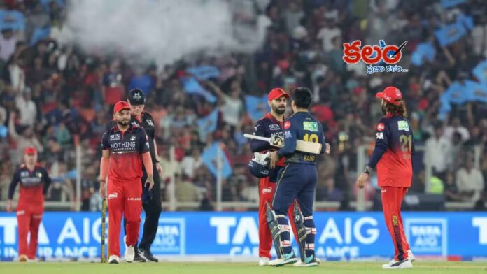 RCB vs GT