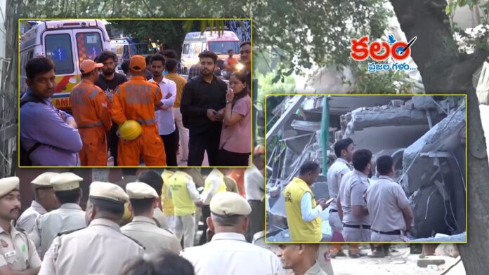 Delhi Building Collapse