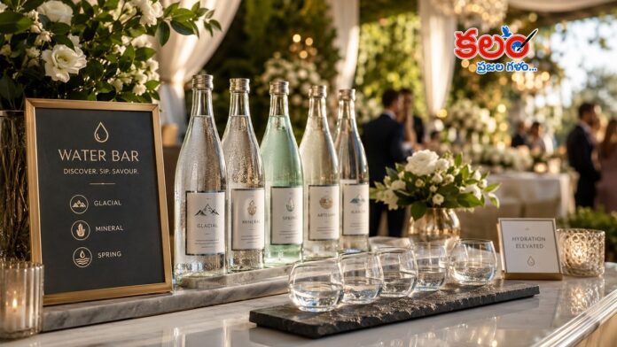 Luxury Water Bar Trend