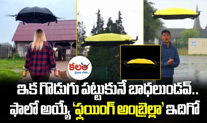 Flying Umbrella