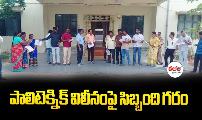 Polytechnic Staff Protest