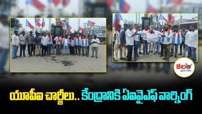 AIYF Protest
