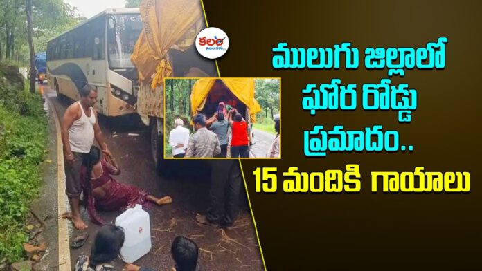 Mulugu Road Accident